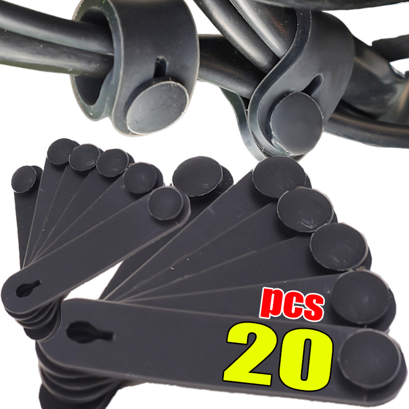 Brake Line Motorcycle - 1-20Pcs Motorcycle Rubber Frame Securing Cable