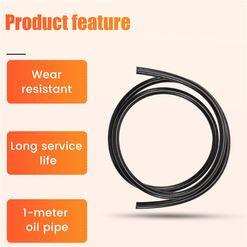 Motorcycle AN3 1M Braided Stai - Brake Line Motorcycle review and price