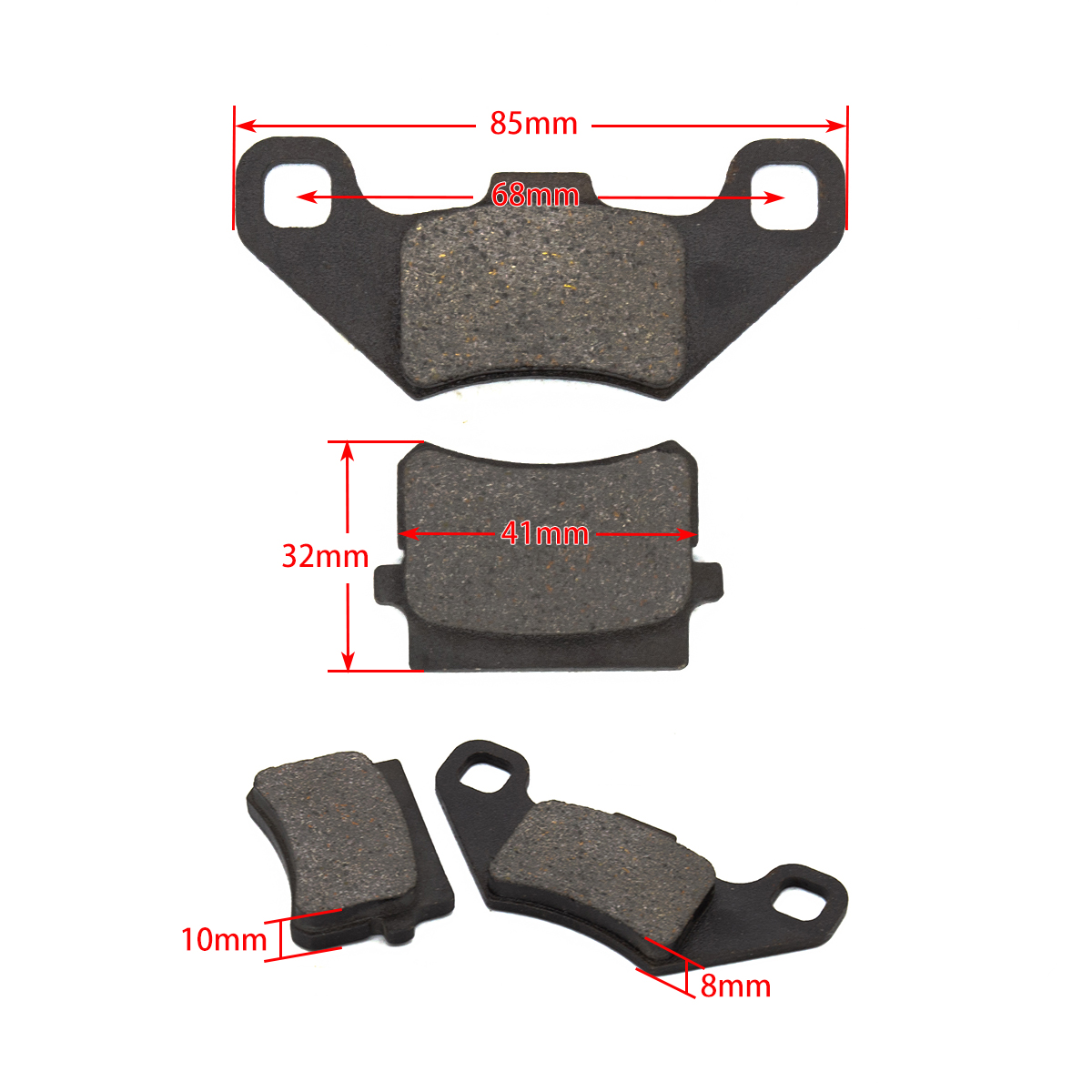 Disc Caliper Brake Pads Shoes  - Brake Pads Bike review and price